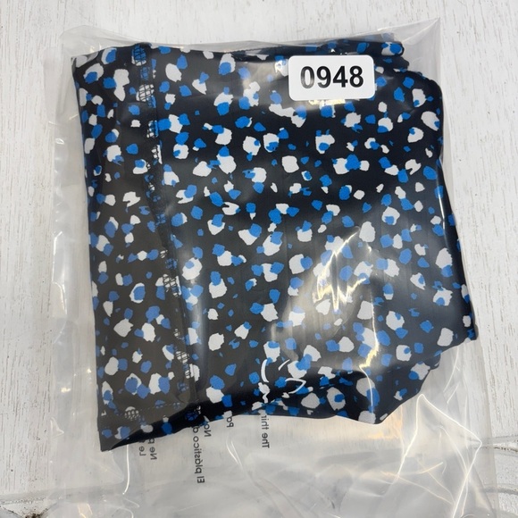 Beyond Yoga Droplets Midi Leggings Black Blue S - Picture 11 of 11